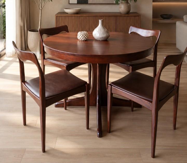 eetkamerstoelen in Scandinavische / Deense mid-century stijl, Huis en Inrichting, Ophalen