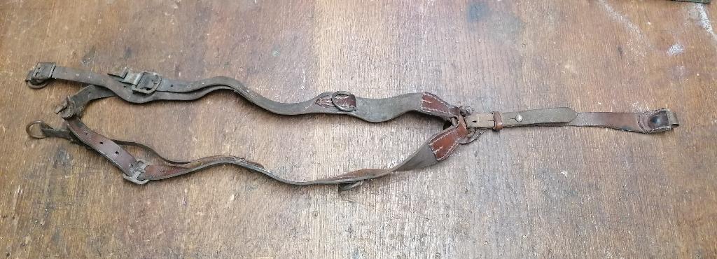 Brelage lourd militaire Allemand WW2, Collections, Envoi, Autres, Autres types
