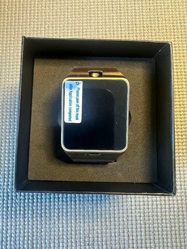 Smartwatch Bluetooth-smartwatch, Ophalen of Verzenden, Conditie, Nieuw, Zwart