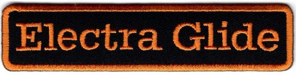 Harley Davidson Electra Glide stoffen opstrijk patch embleem, Verzenden, Nieuw