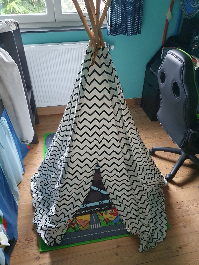 indianentent kinderen binnen tent, Enlèvement, Comme neuf