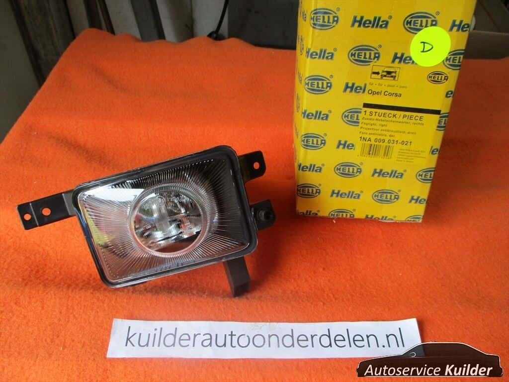 Mistlamp Rechts Hella Opel Corsa C Combo Nieuw, Neuf, -, Opel, -