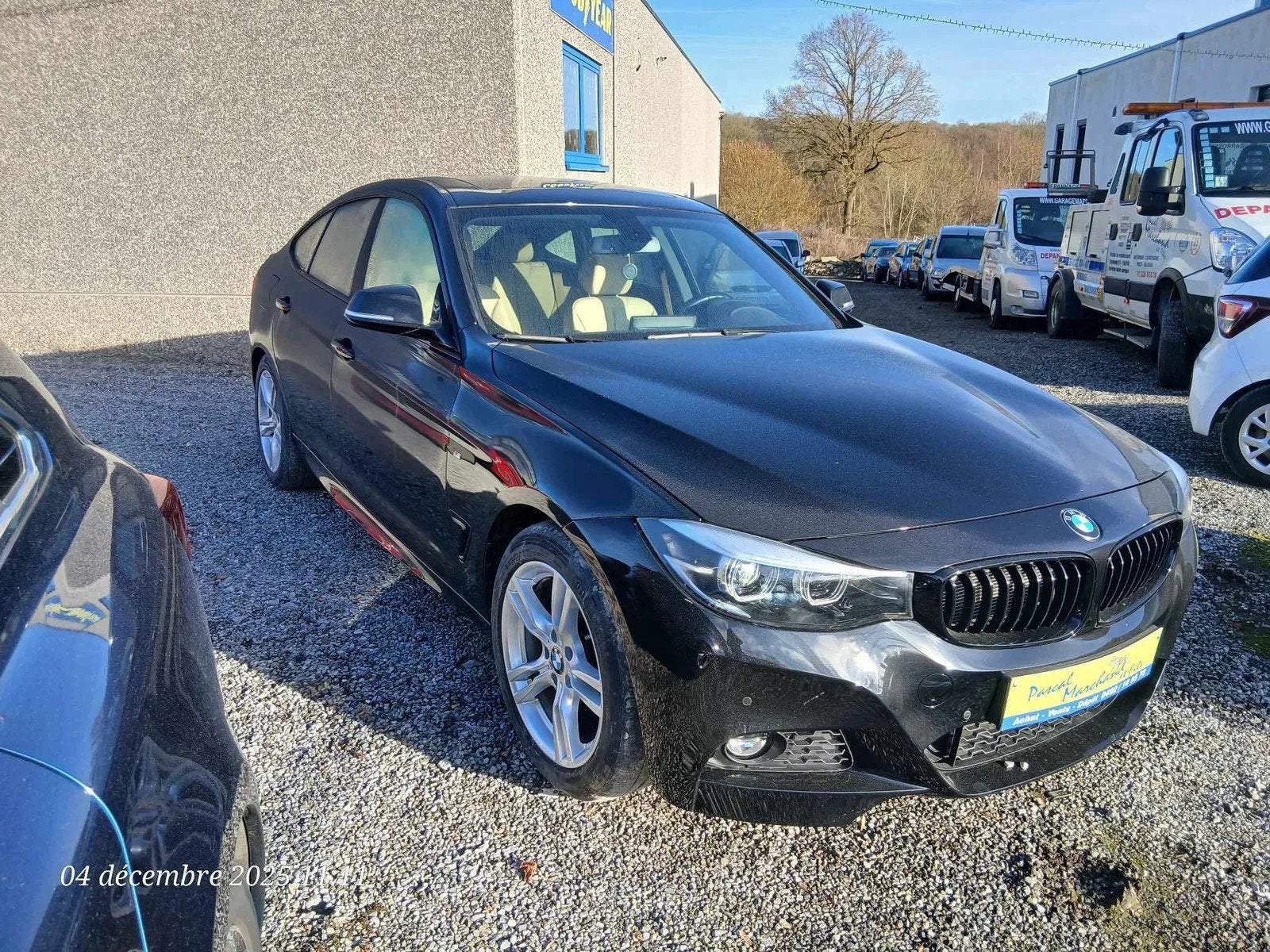 BMW 3 Serie 320D GT, Auto's, BMW, https://public.car-pass.be/vhr/cfec4b78-cba6-4b06-8cc6-19701b7f0db9, Zwart, Bedrijf, Sound system
