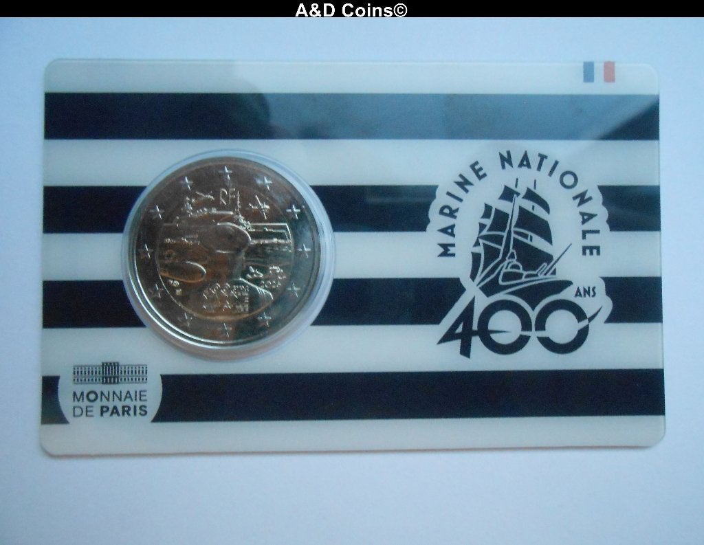 Frankrijk 2 Euro Coincard 2026, Verzenden, Frankrijk, 2 euro, Losse munt