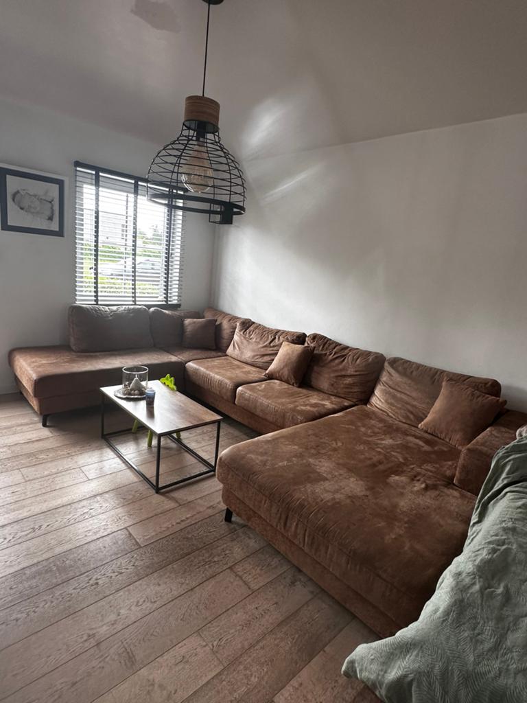‼️Verkocht ‼️Cognac kleurige zetel te koop, Enlèvement, Comme neuf
