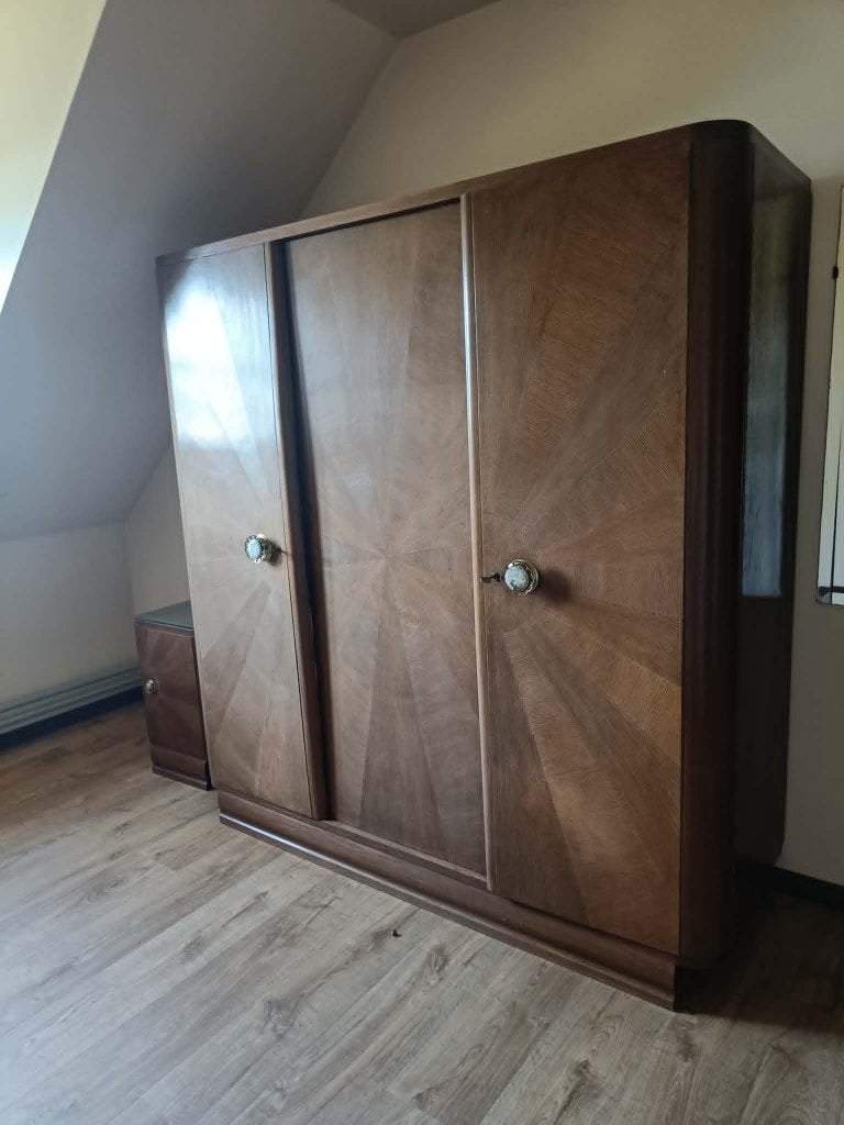 oude slaapkamer kast, Ophalen, Gebruikt