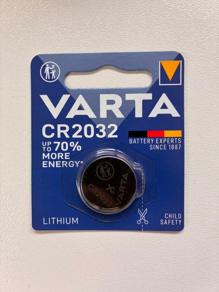 Knoopcelbatterij Lithium VARTA CR2032 : 200 stuks, Ophalen of Verzenden, Nieuw