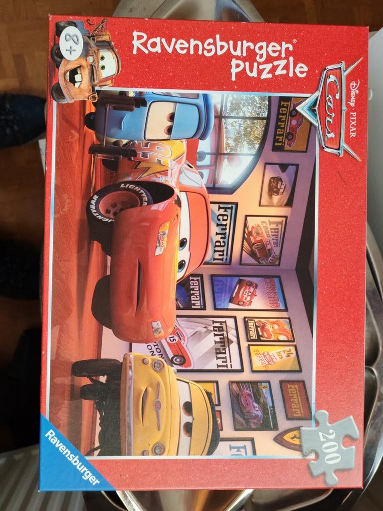 Cars puzzel van 200 stukjes, Ophalen