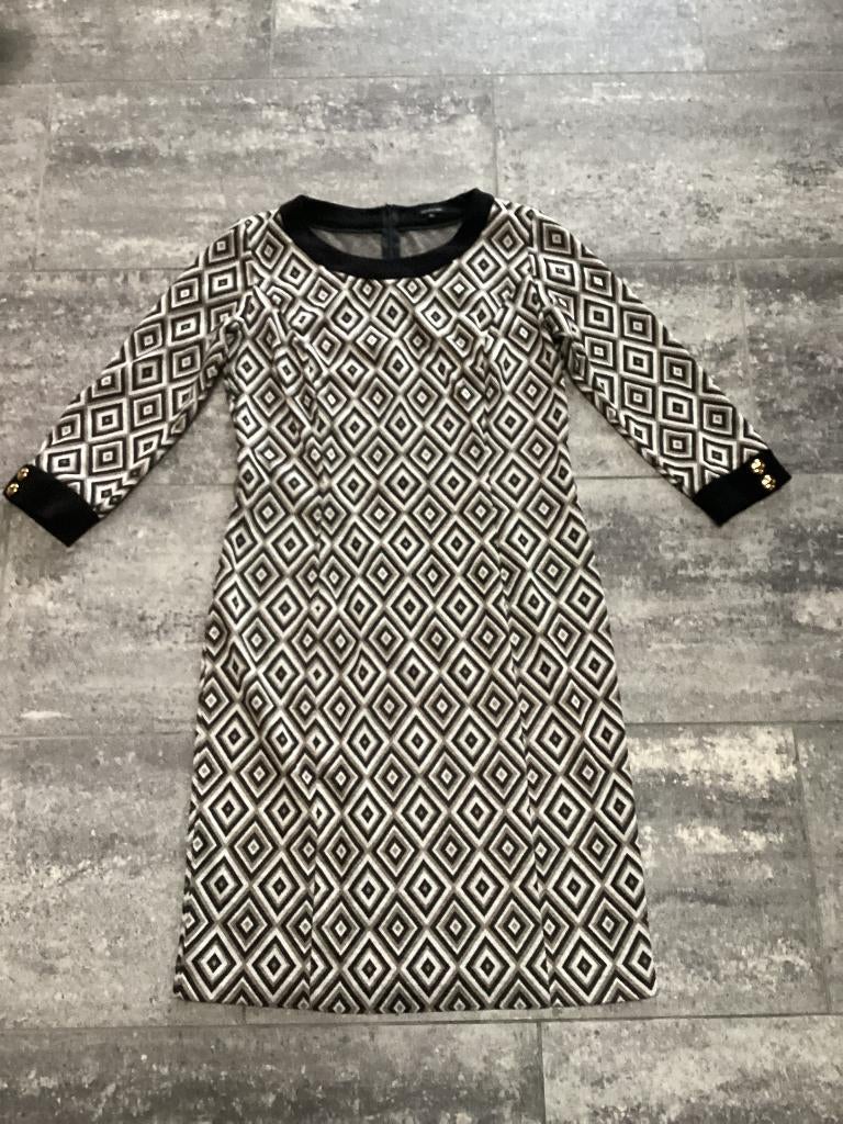 Jurk Caroline Biss 42, Kleding | Dames, Jurken, Zwart, Maat 42/44 (L), Ophalen of Verzenden, Zo goed als nieuw