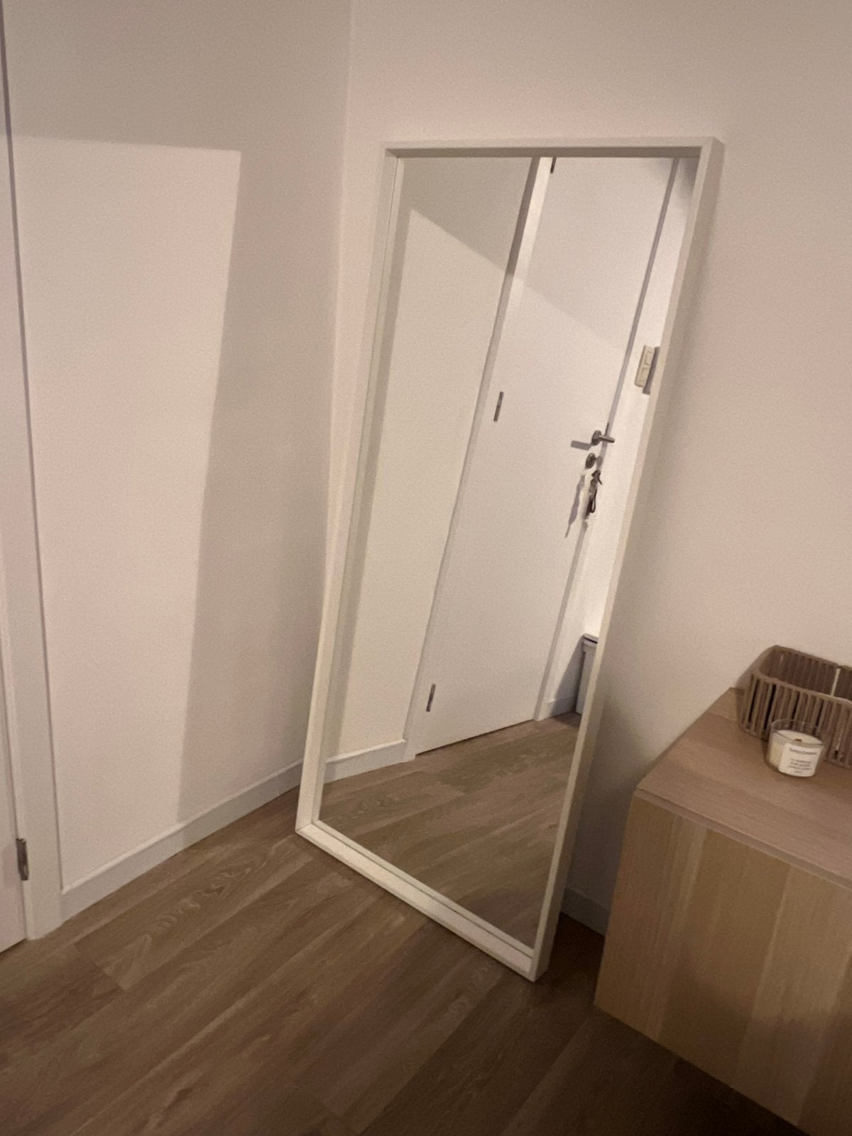 Spiegel, Huis en Inrichting, Woonaccessoires | Spiegels, Ophalen, Zo goed als nieuw