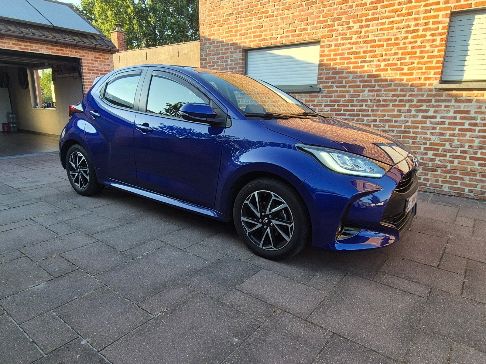 Toyota Yaris 1.5 49000km, Auto's, Toyota, Stof, Blauw, 5 deurs, Particulier