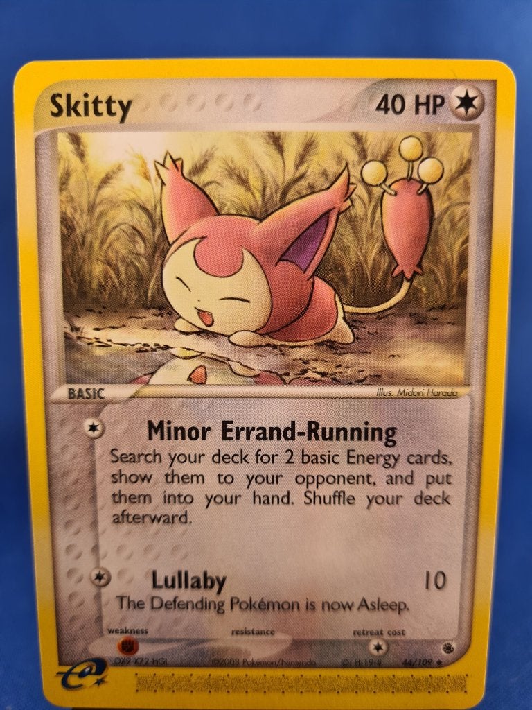 Skitty 44/109 - Ruby &amp; Sapphire, Verzenden, Gebruikt