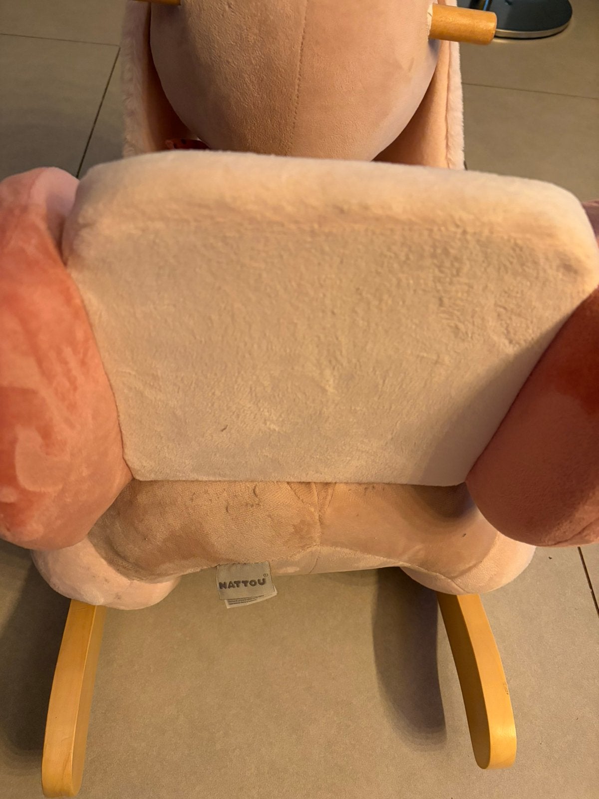 Schommeldier Nattou, Enlèvement, Comme neuf