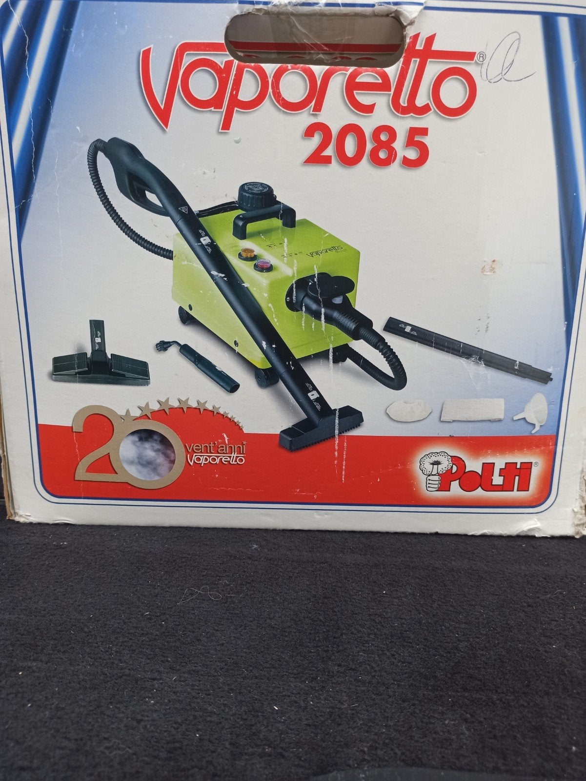 Vaporetto 2085 stoomcleaner inlc. tapijt reiniger, Ophalen