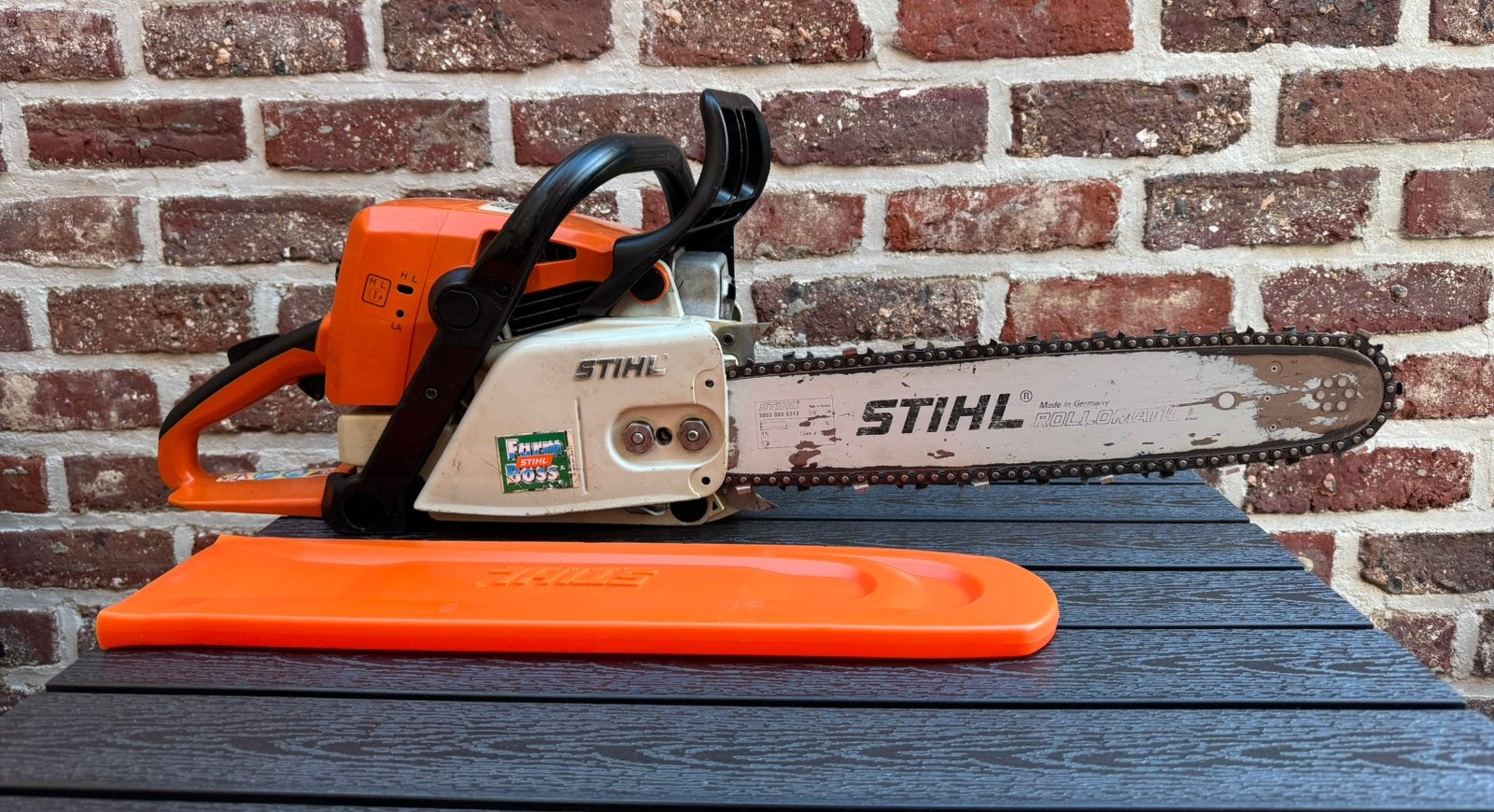 Stihl 039 kettingzaag, Tuin en Terras, Ophalen, Gebruikt