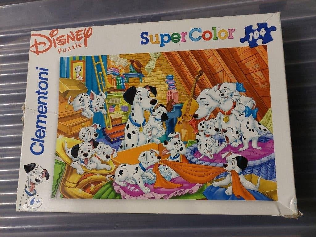 Disney puzzel 101 Dalmatiërs - 104 stukjes, Ophalen, Meer dan 50 stukjes, Gebruikt