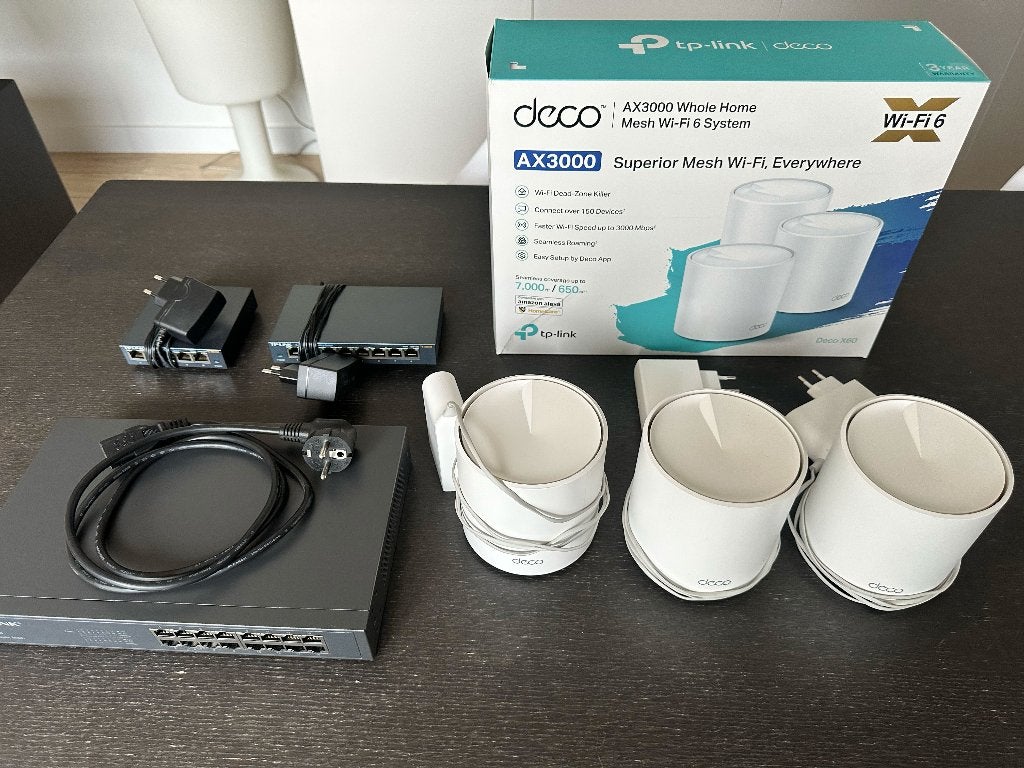 TP-Link Deco X60 Mesh WiFi 6 Netwerkbundel – Complete set., Enlèvement, Comme neuf, TP-Link