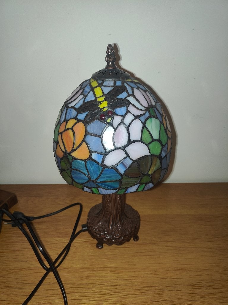 Tiffany lamp, Ophalen of Verzenden, Glas, Tiffany lamp