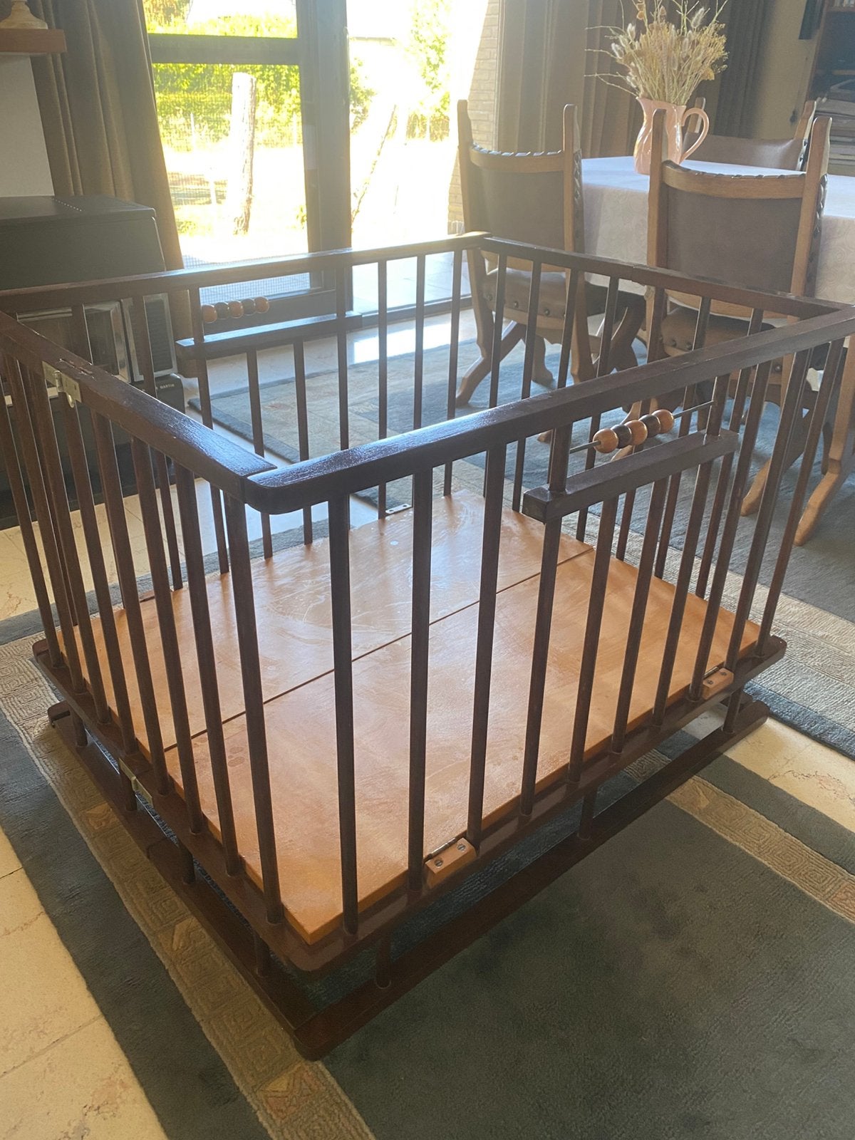 Baby park 100 x 80 x 57 cm vanaf verhoogde bodemplaat, Ophalen, Nieuw, Rechthoekig