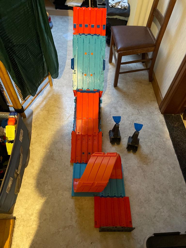 Hot Wheels grote race baan track, Ophalen, Hot Wheels, Met looping, Racebaan