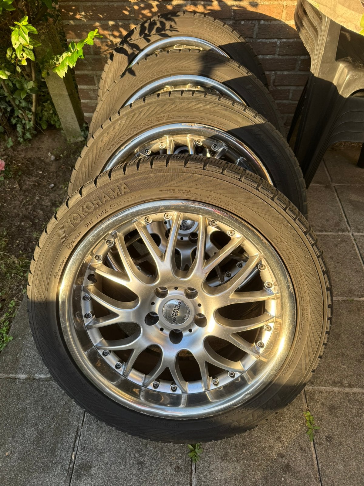 Jantes chromées 5x112 18 pouces (Audi, Vw, Mercedes,..), Pneus et Jantes, 245 mm, 4 Saisons, 18 pouces
