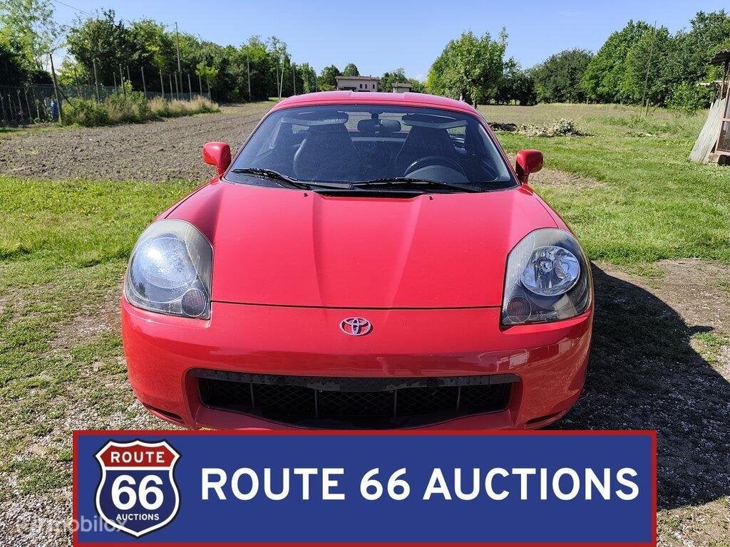Toyota MR2 Cabriolet | 2003 | Route 66 Auctions, Auto's, Toyota, Gebruikt, MR2, Zwart, Bedrijf