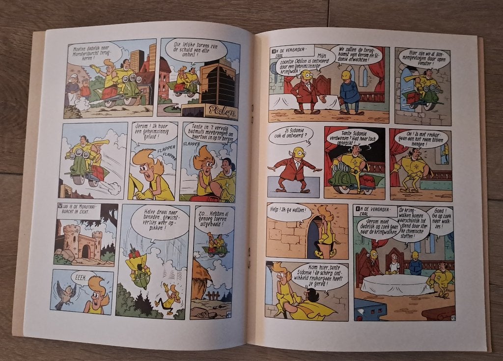69 - Jerom - De Kringwolken, Enlèvement ou Envoi, Willy Vandersteen, Une BD, Utilisé