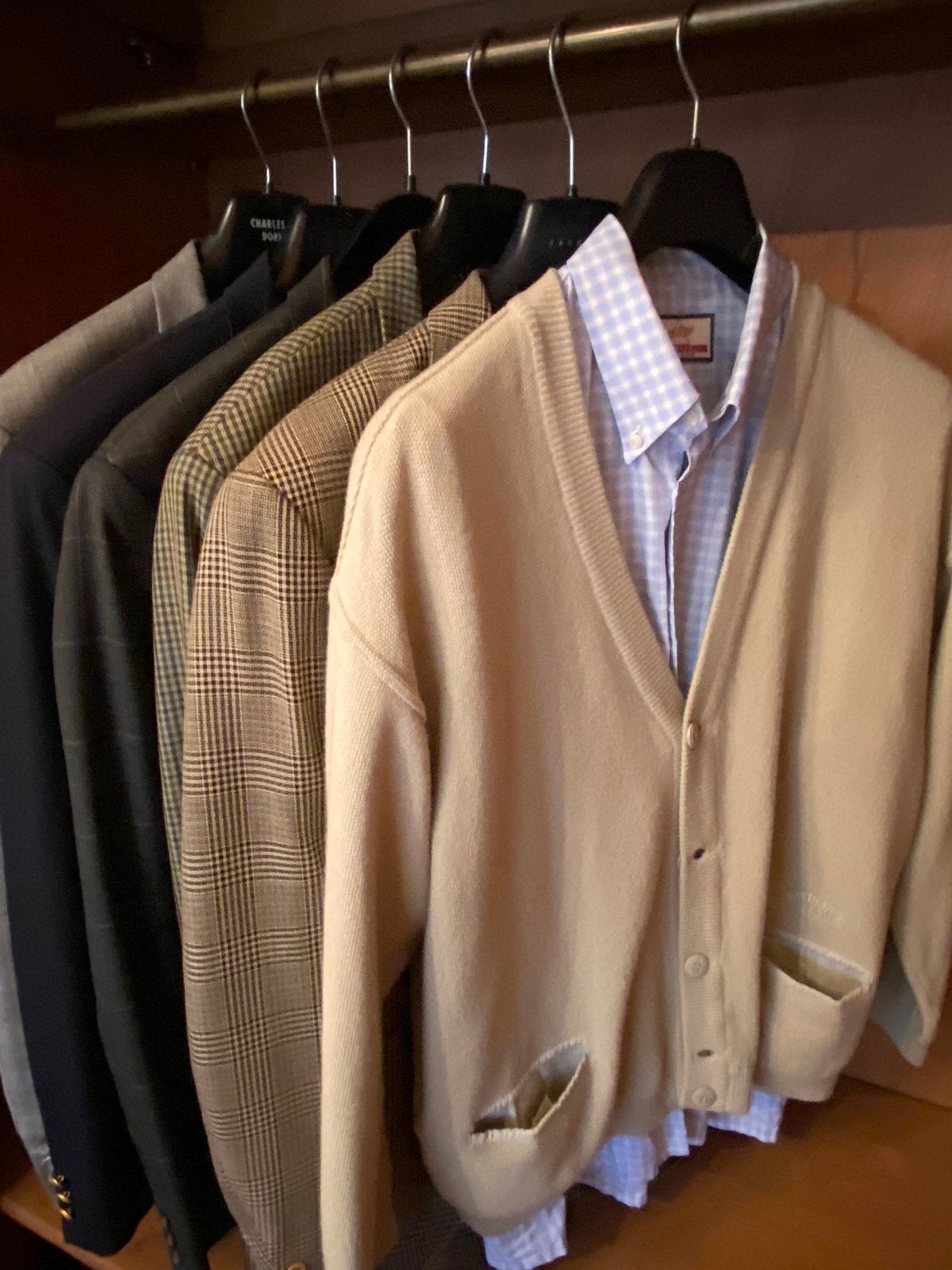 CADEAU POUR LA FÊTE DES PÈRES, GILETS BLAZERS POUR HOMMES, Enlèvement ou Envoi, Comme neuf, Gris