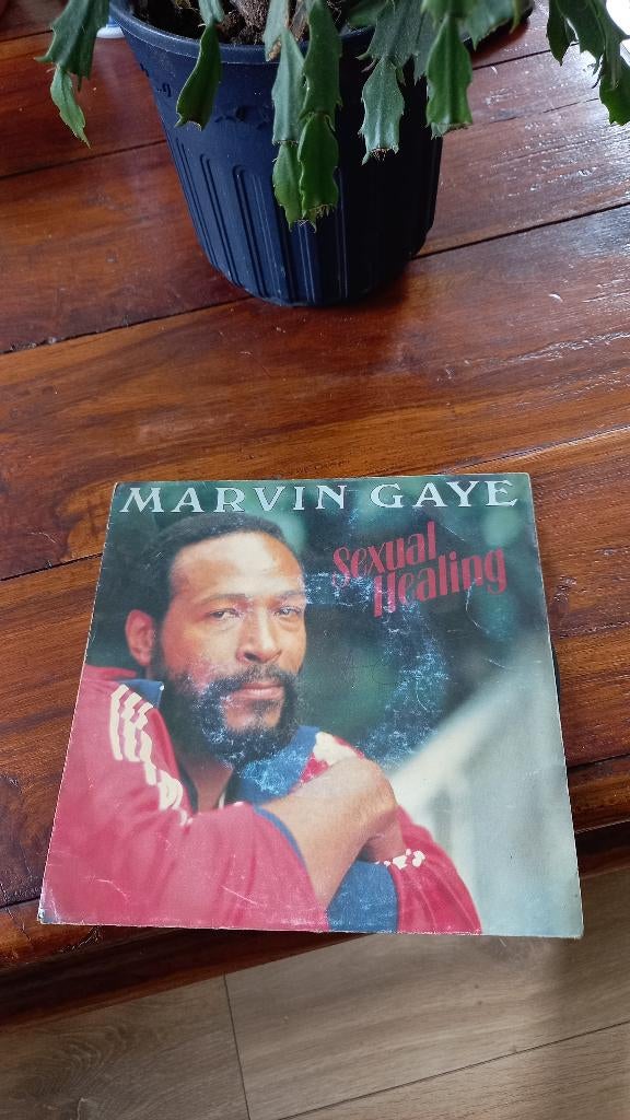 Vinyl (45t) marvin gaye "sexual healing", Cd's en Dvd's, Ophalen, 1970 - 1979, Gebruikt
