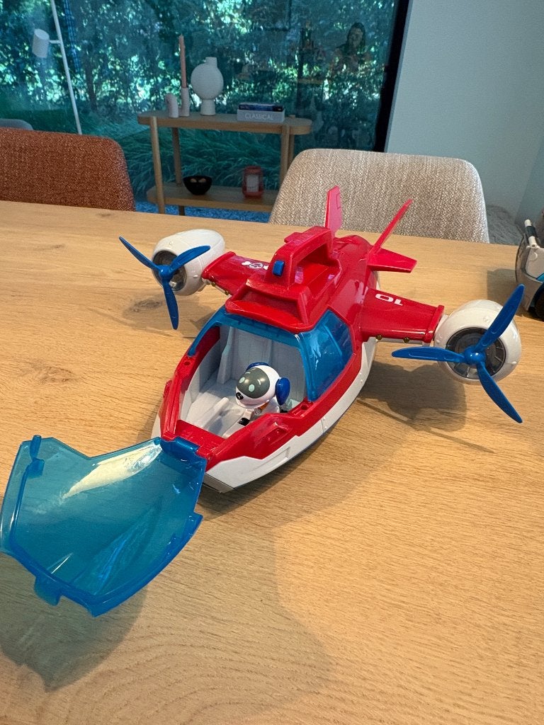 Paw Patrol Air Patroler met robohond, Kinderen en Baby's, Ophalen, Zo goed als nieuw