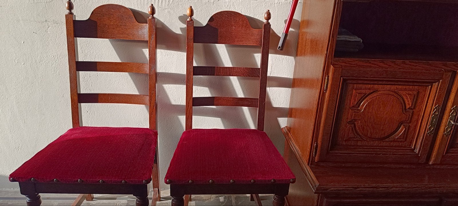 gratis 6 stoelen, Antiek en Kunst, Ophalen
