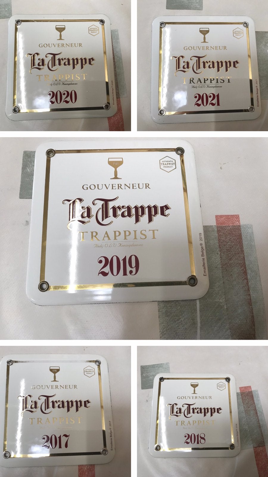 Gouverneur de La Trappe. 2017 à 2021, Enlèvement ou Envoi, Utilisé, Panneau publicitaire