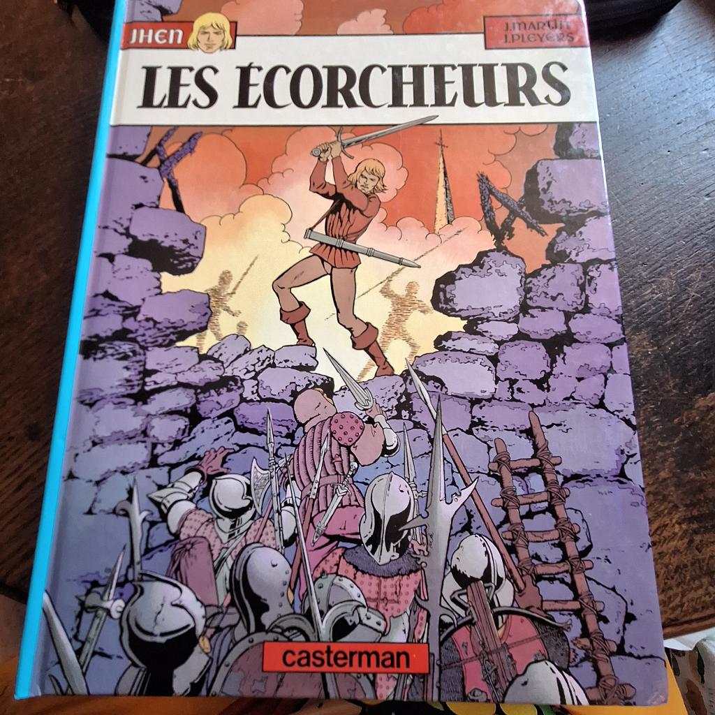 jhen les écorcheurs martin casterman, Livres, Envoi, Jacques Martin