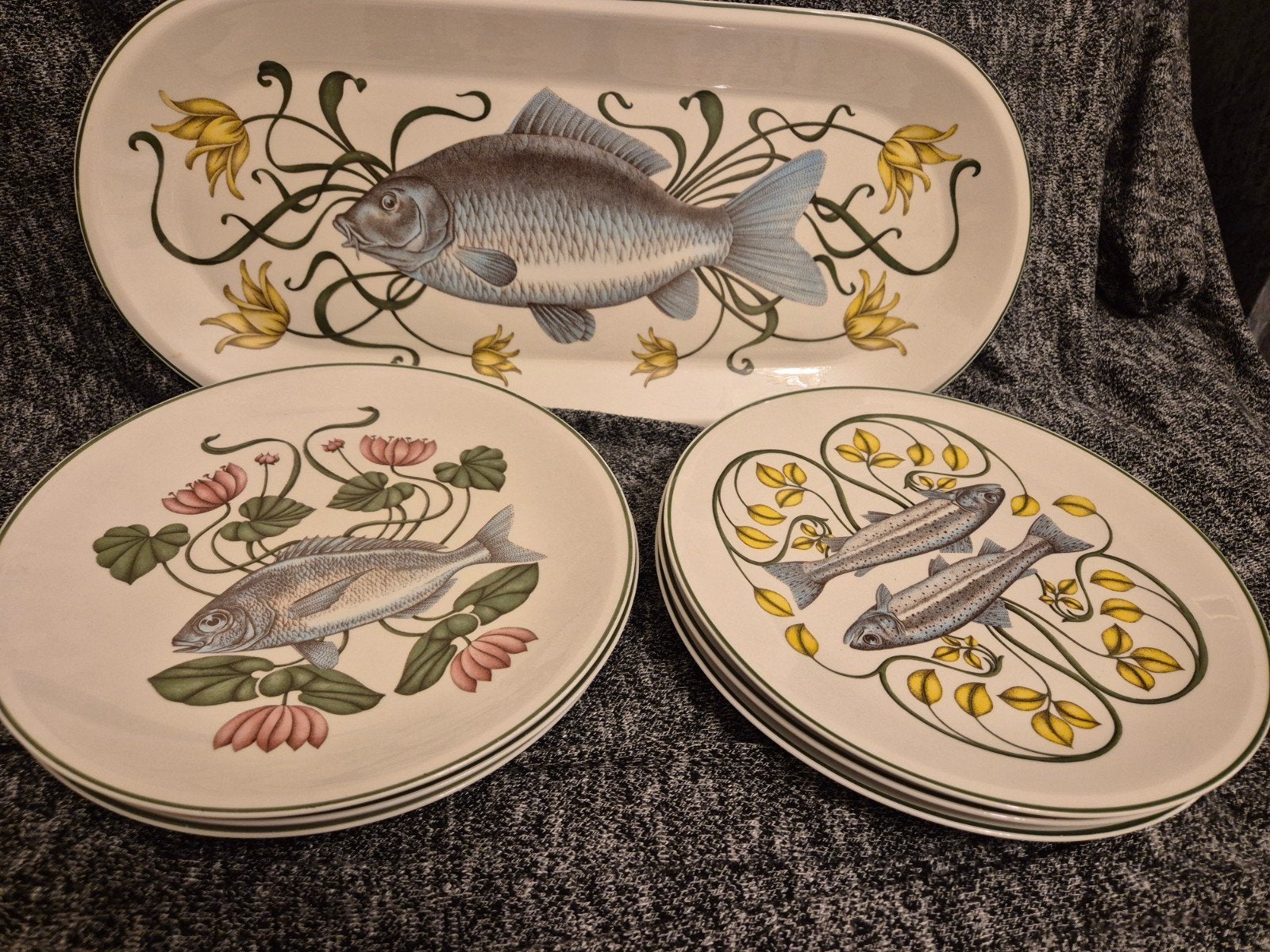 Service à  poisson  de marque villeroy boch, Ophalen of Verzenden, Merk