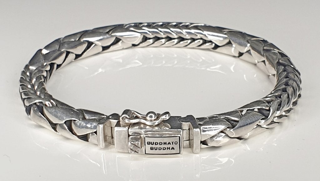 Buddha to Buddha George Mix armband met 100 euro korting!, Handtassen en Accessoires, Armbanden, Ophalen of Verzenden, Nieuw, Zilver