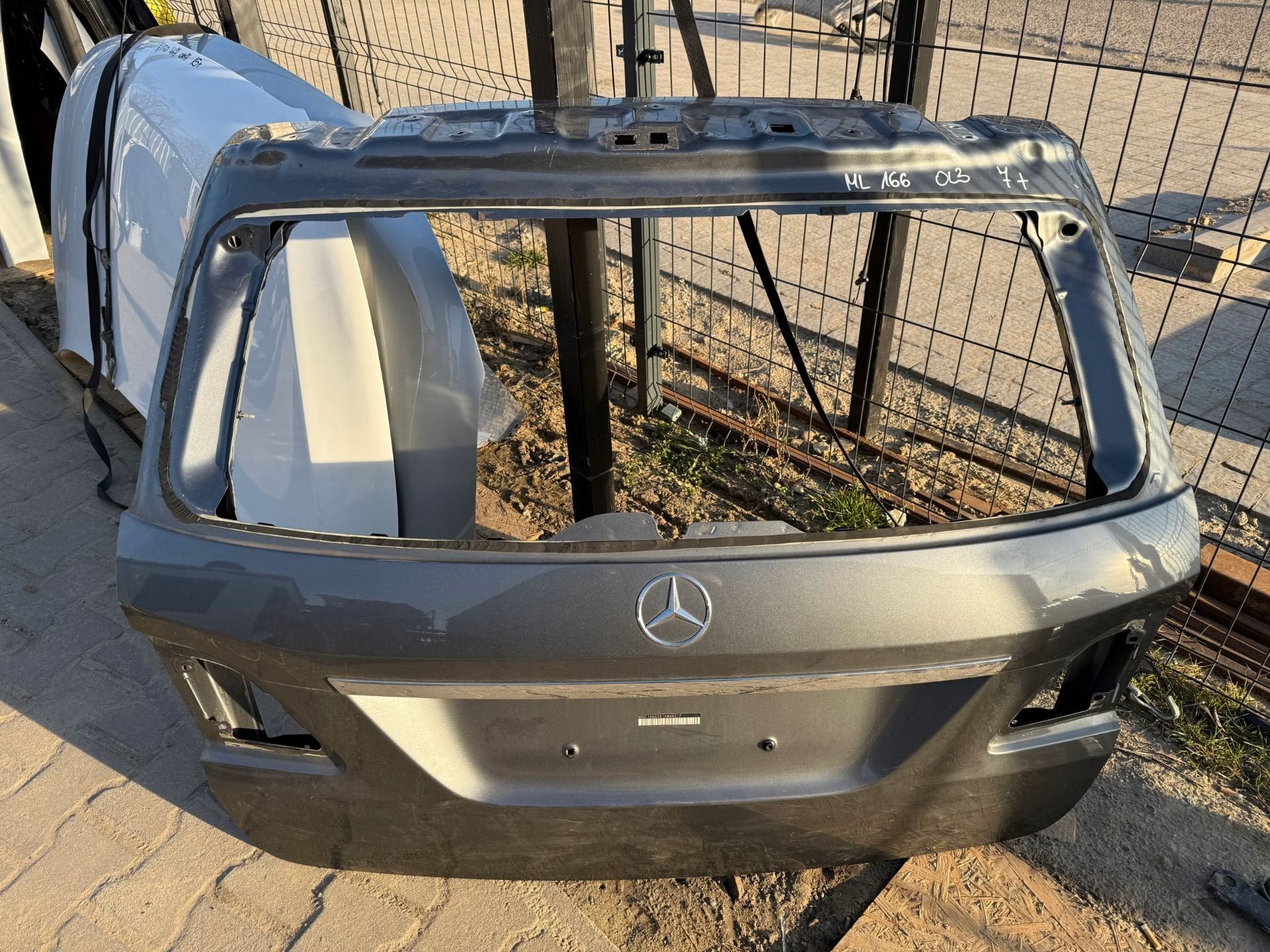 Mercedes ML W166 Achterklep W166, Gebruikt, Mercedes-Benz AG, Deur, Mercedes-Benz