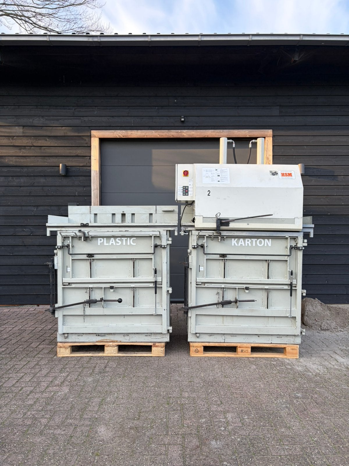 HSM MKP180 | 2 kamerpers | Balenpers | Papierpers, Ophalen of Verzenden