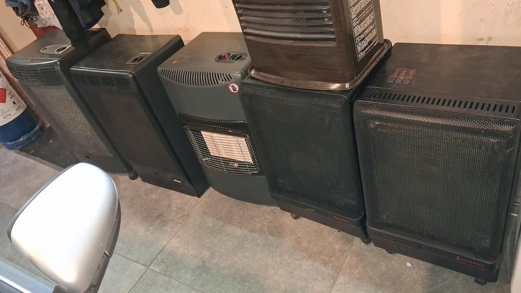 Poêle convecteur gaz tous vendus ensemble pour 10 €, Enlèvement