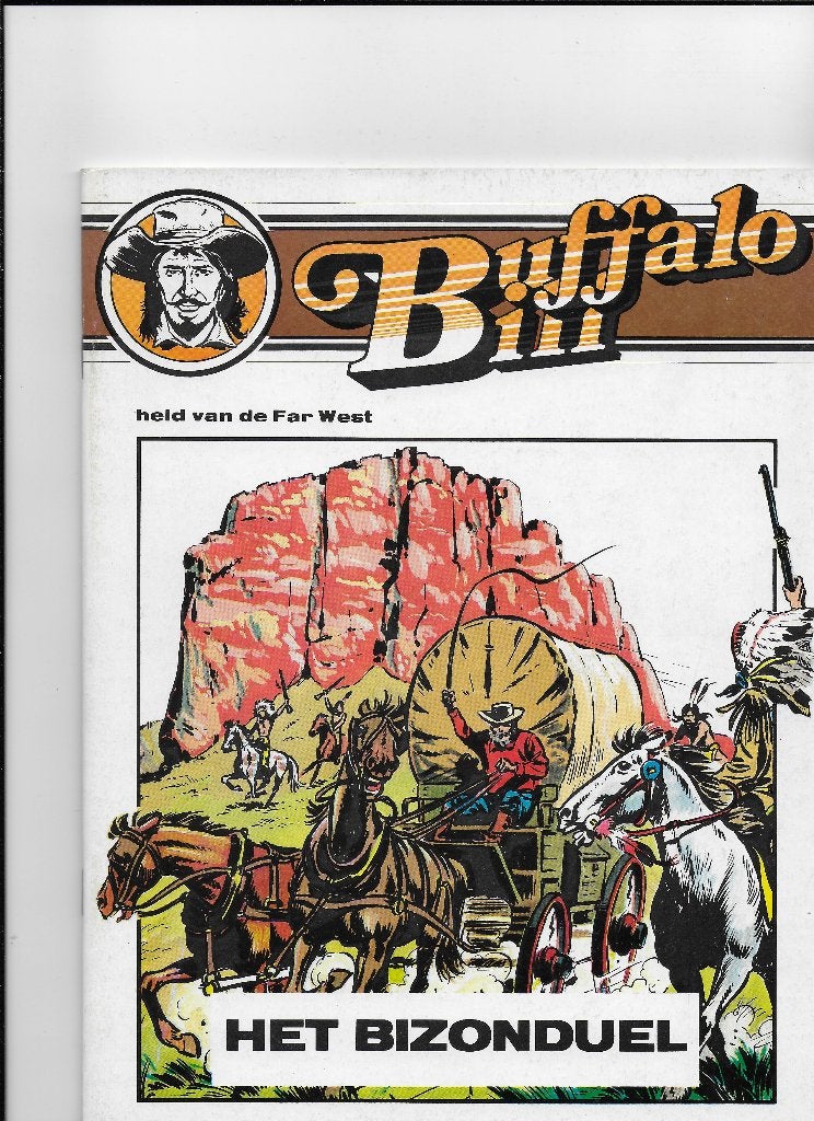 6 x Buffalo Bill, Boeken, Complete serie of reeks, Ophalen of Verzenden, Zo goed als nieuw
