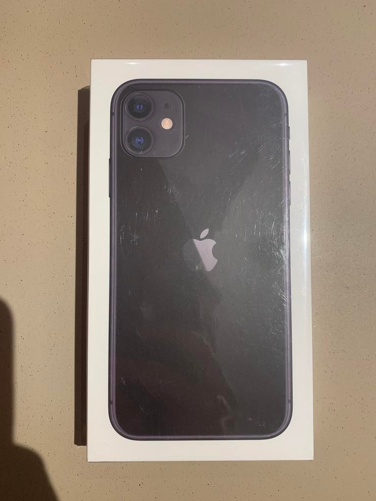 Iphone 11 64 gb zwart (ongeopende verpakking), Telecommunicatie, Mobiele telefoons | Apple iPhone, Ophalen, Zwart, Nieuw, IPhone 11
