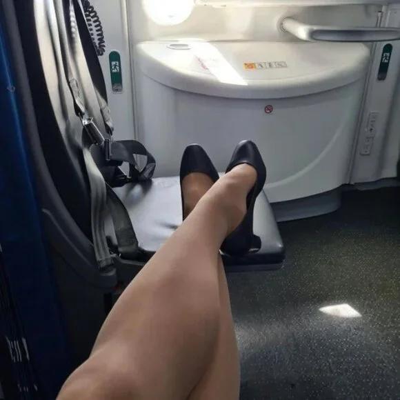 Stewardess pumps - panty, Verzenden