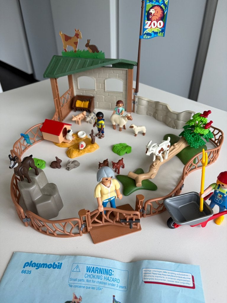 Grote boerderij 6635 Playmobil, Ophalen, Gebruikt, Gebouw, Complete set