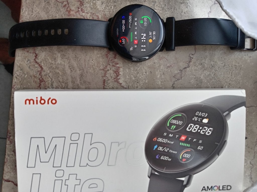 Xiaomi mibro XPAW004 smartwatch, Ophalen, Xiaomi, Zwart, Zo goed als nieuw