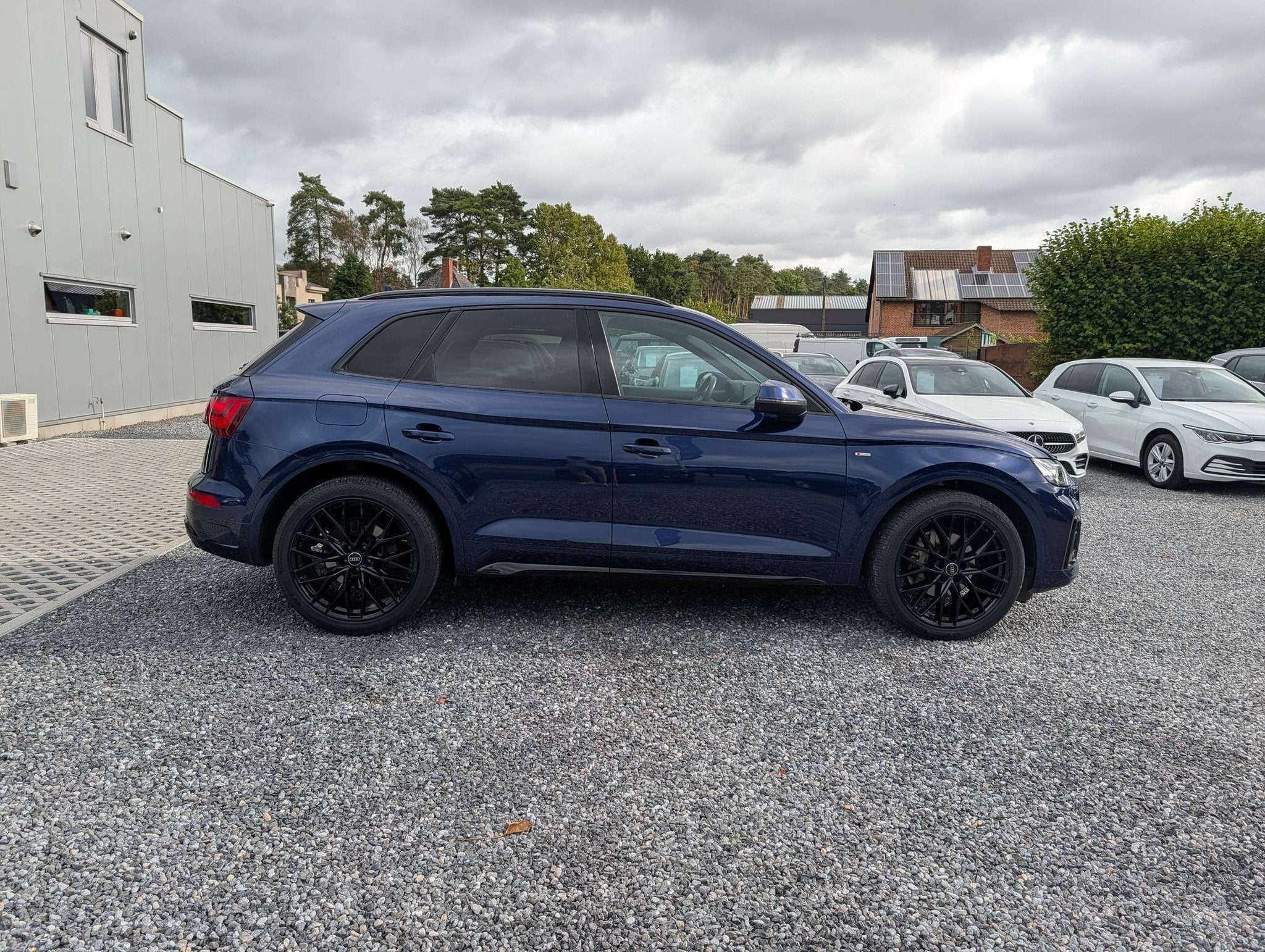 Audi Q5 30 TDi S LINE | BLACK PACK | PANO | NAVI/CARPLAY | C, Auto's, Audi, Gebruikt, 4 cilinders, Q5, Leder