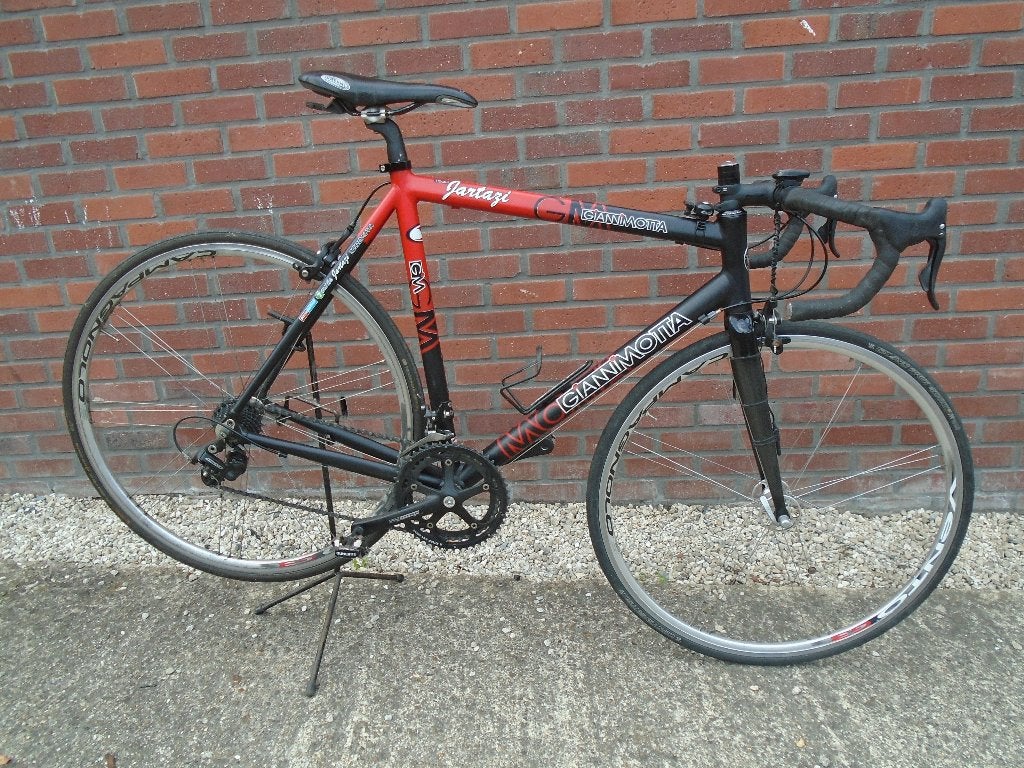 Koersfiets GIANNI MOTTO, Enlèvement, Utilisé, Aluminium, 15 à 20 vitesses