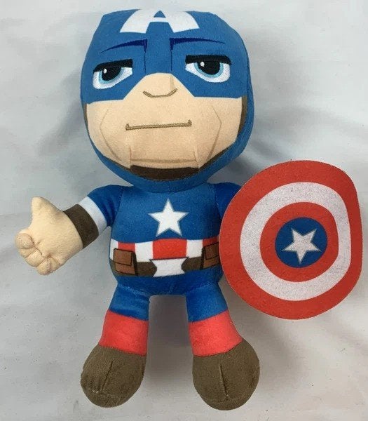 Peluche Captain America 34 cm, peluche Marvel Avengers, Enfants & Bébés, Jouets | Figurines, Envoi, Comme neuf