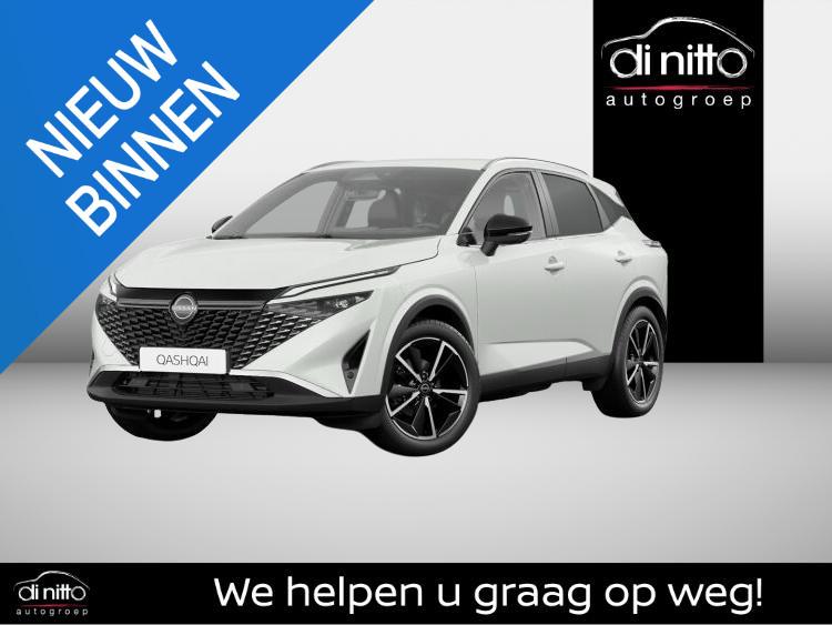 Nissan Qashqai MHEV 103KW Tekna, Auto's, Stof, Zwart, 4 cilinders, 700 kg