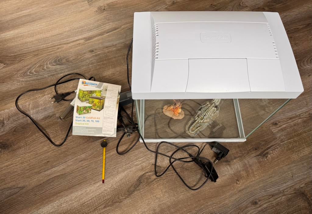 Aquarium start 20 goldfish kit, Dieren en Toebehoren, Ophalen, Gebruikt