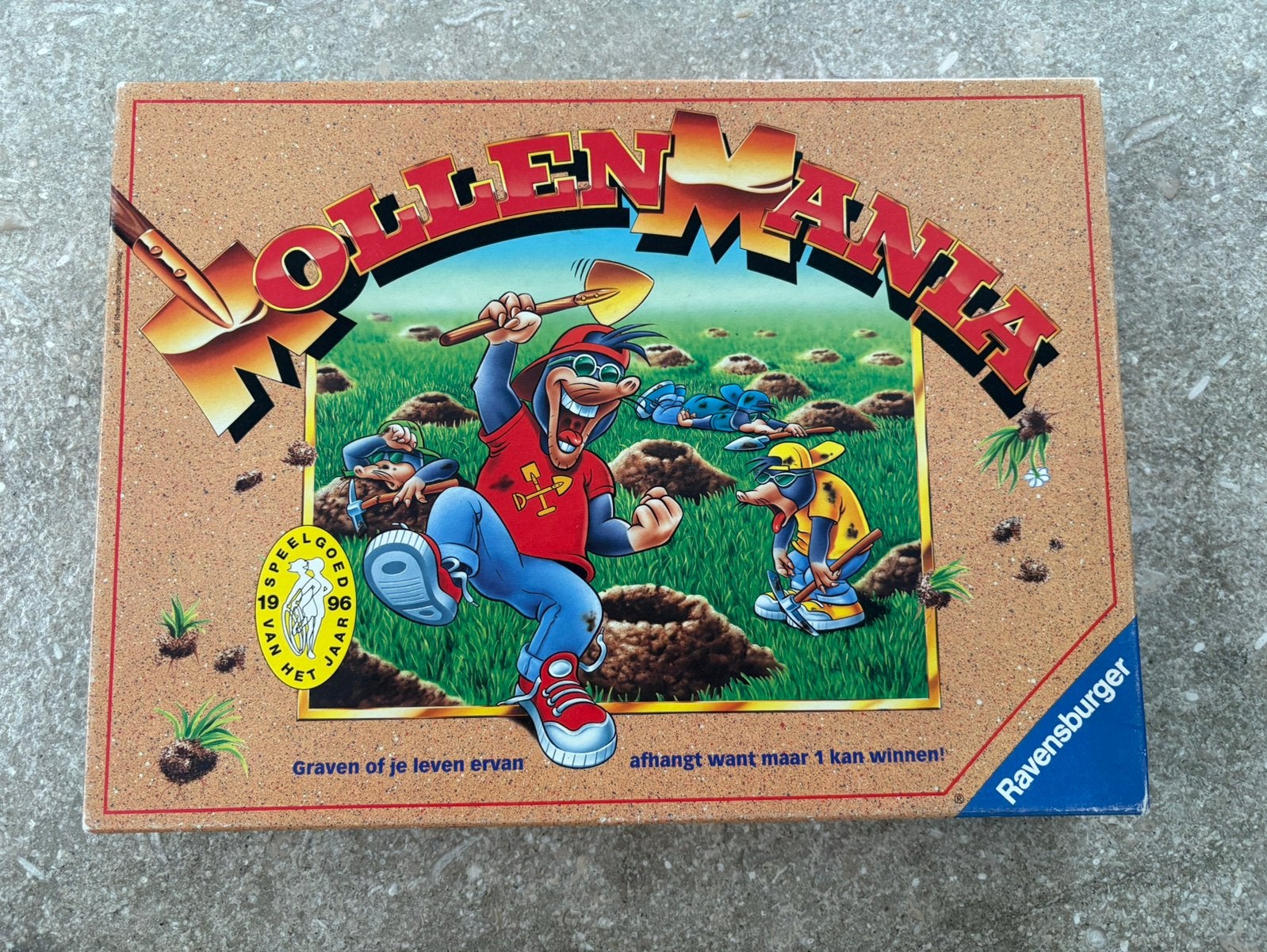 Mollenmania, Hobby en Vrije tijd, Een of twee spelers, Ophalen of Verzenden, Gebruikt