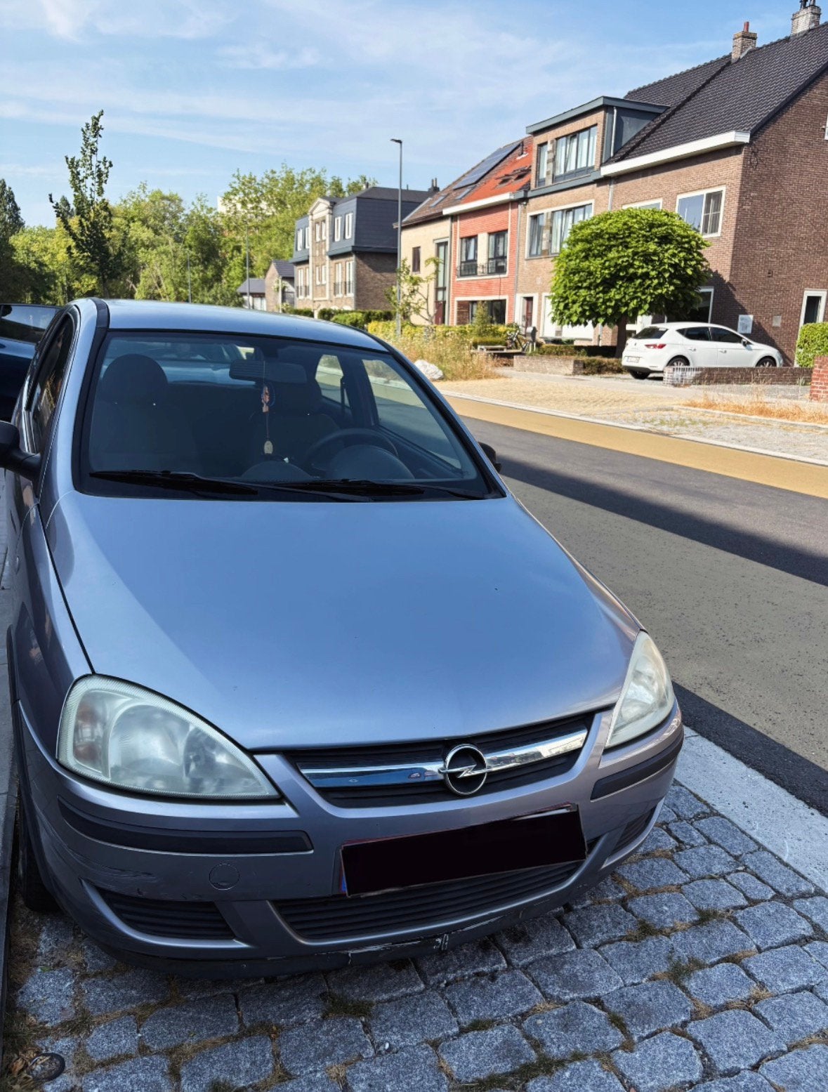 Opel Corsa 1.0 Benzine – Gekeurd voor Verkoop, Autos, Argent ou Gris, Achat, Entreprise, Boîte manuelle